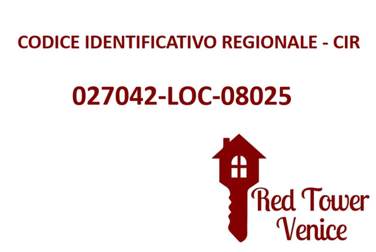 Red Tower Venice Apartment - 2 Mins From Vce Airport- Free Wifi Tessera Eksteriør bilde